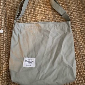 crossbody bag, light blue